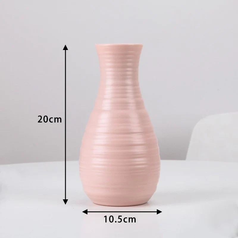 HULIANFU Modern vases decoration home Nordic Style Flower Arrangement Living Room Origami flower pot for interior - Deanwangkt