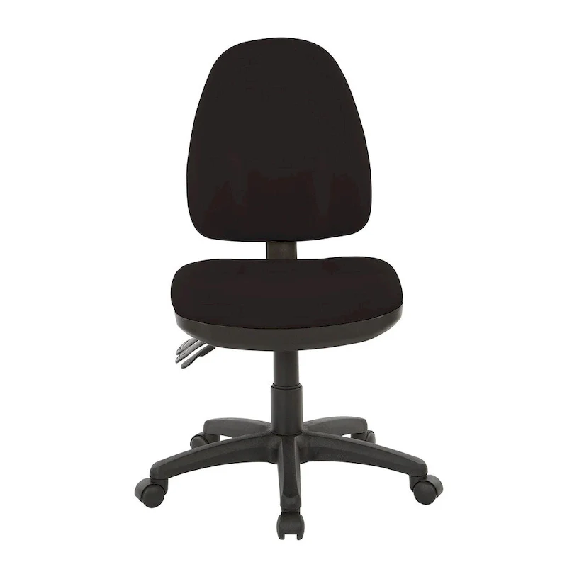 Dual Function Fabricated Ergonomic Office Chair