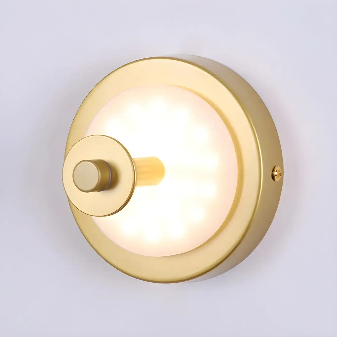 Modern Stone Acrylic LED Wall Sconce with Ambient Lighting