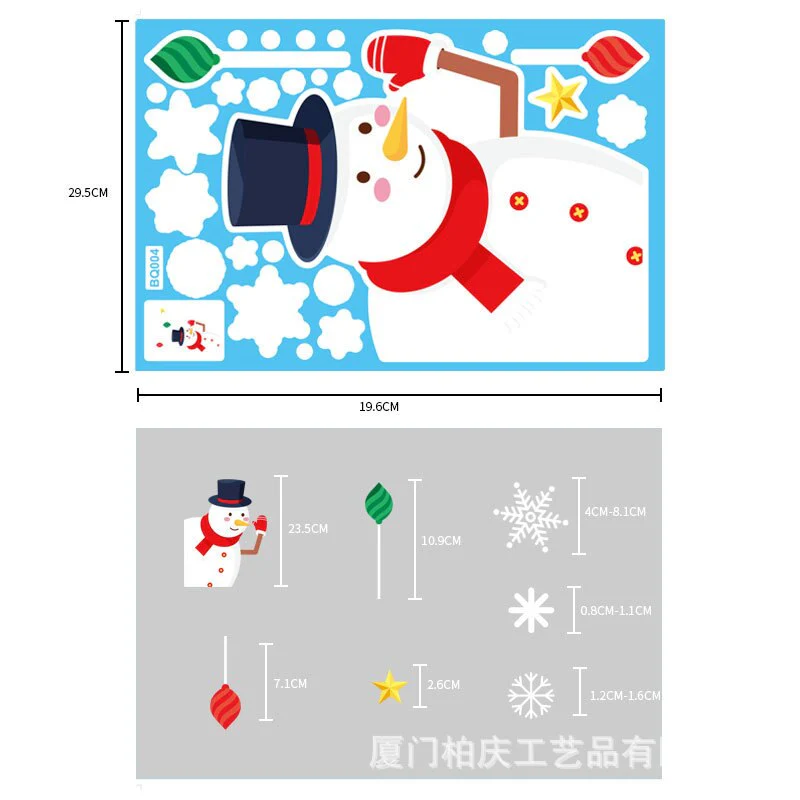 HULIANFU Wooden Christmas Door Wreath Oranments Wall Xmas Dec Merry Christmas Decor For Home  Happy New Year Naviidad Door Wreath - Deanwangkt