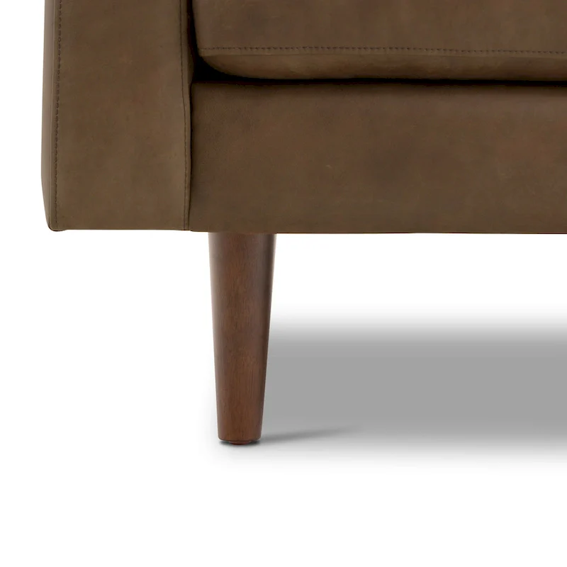 Napa 72 Apartment Sofa - Full Grain Genuine Italian Leather