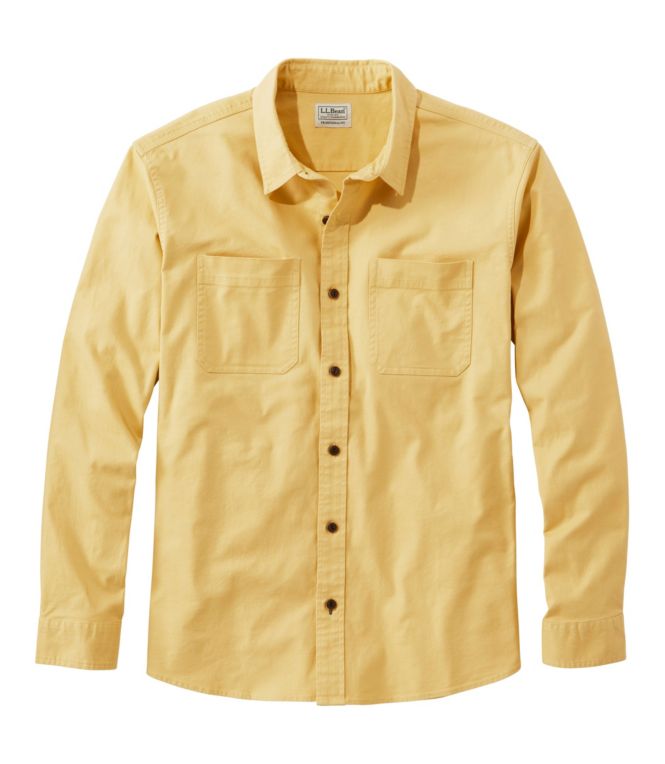 Men's BeanFlex? Twill Shirt, Traditional Untucked Fit, Long-Sleeve