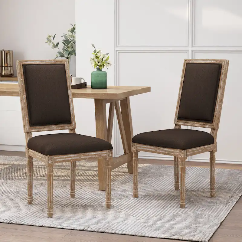 Regina Wood Upholstered Dining Chair by