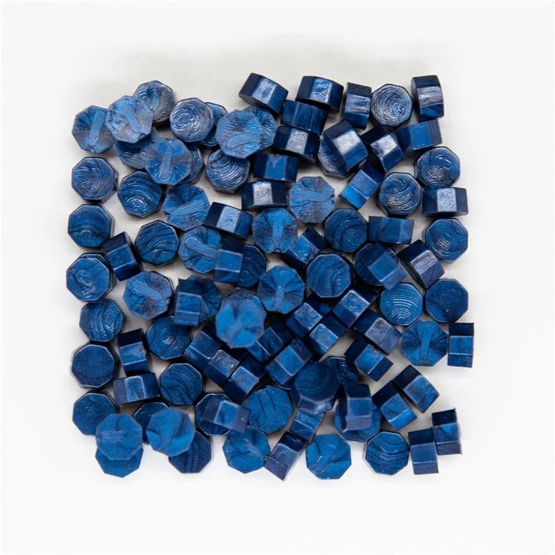 HULIANFU Sealing Wax Seal Stamp Wax Beads 100pcs for lovers craft happy new year gift Wedding invitation envelop gold stamper colorful - Deanwangkt