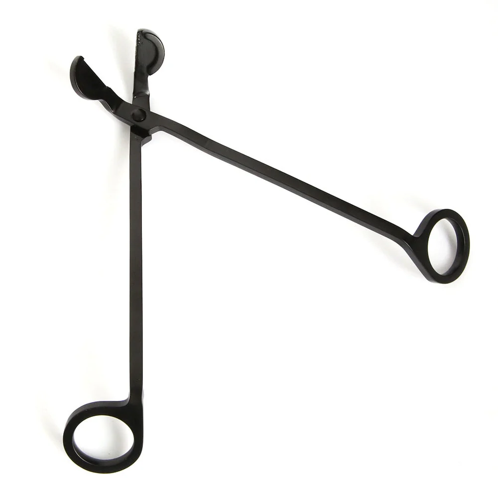 HULIANFU Wick Trimmer Stainless Steel Candle Cutter Oil Lamp Trim Scissors Candle Extinguisher Horn Shape Candle Cover Tool  Accessories - Deanwangkt
