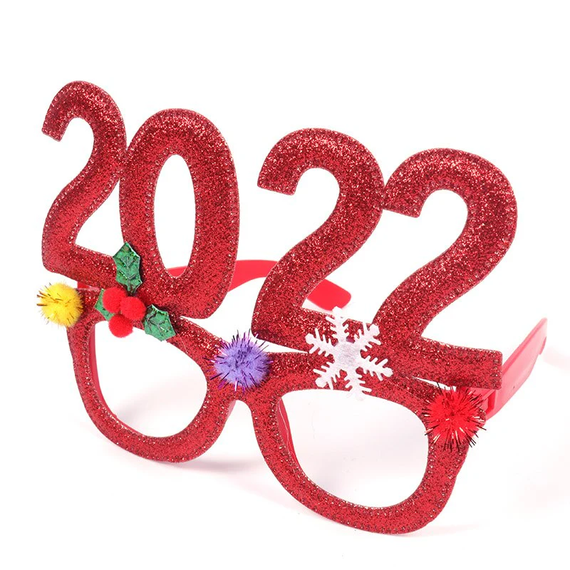 HULIANFU 2026  Christmas Headbands Christmas Tree Reindeer Antlers Hairband Xmas Party Kids Hairhoop  Christmas Glasses Photo Booth Props - Deanwangkt