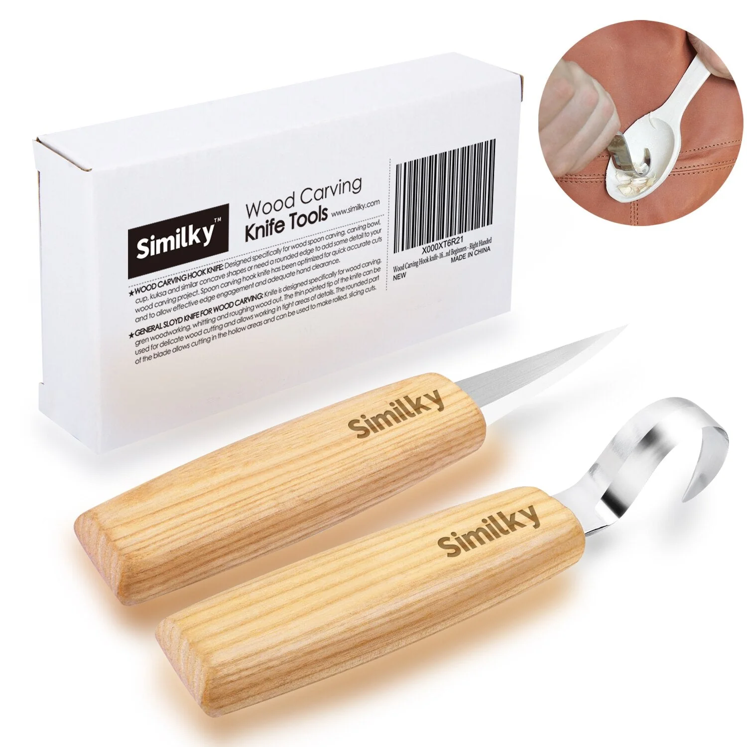 HULIANFU SIMILKY Wood Carving Tools Set SK7 Carbon Steel Crafting Chisel Tools - with Protective Cover Storage Case Small Pumpkin 12-Set - Deanwangkt