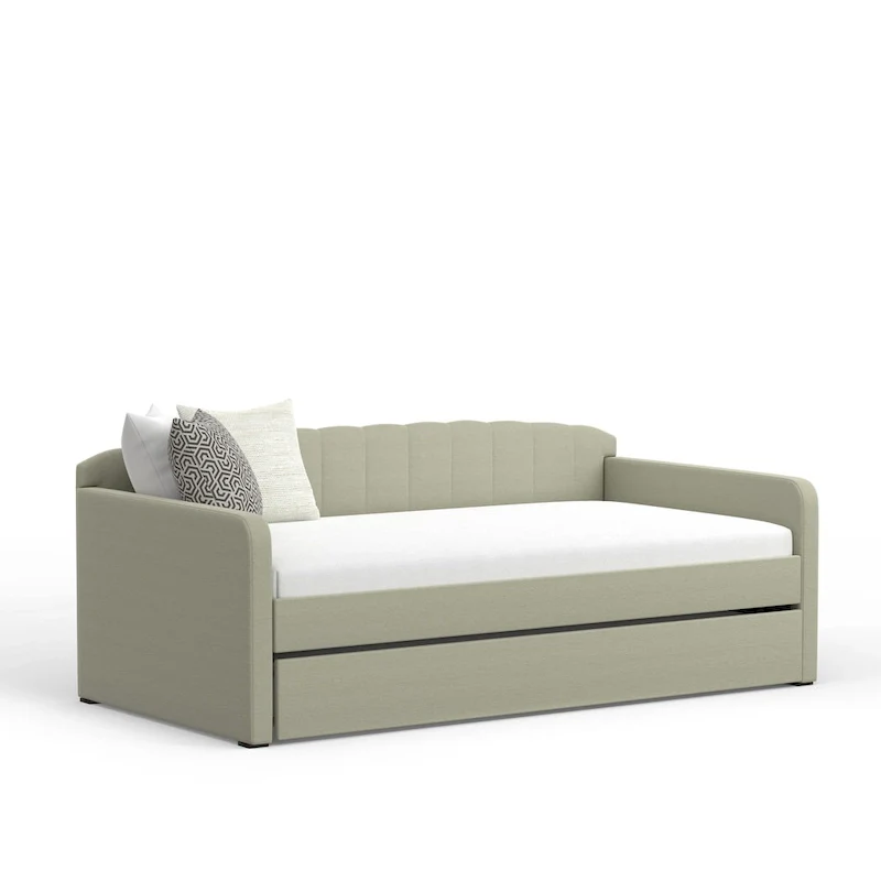 Scalloped Daybed with Trundle
