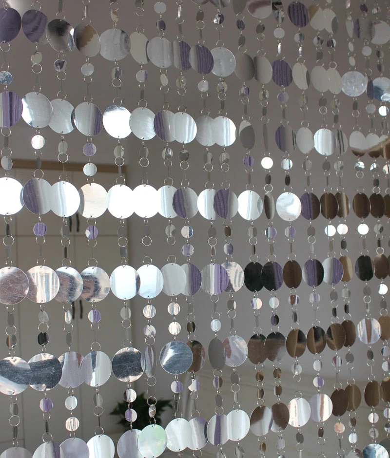 HULIANFU PVC sequins Curtains  Household items partitions Plastic curtain Home supplies Festive wedding decoration - Deanwangkt