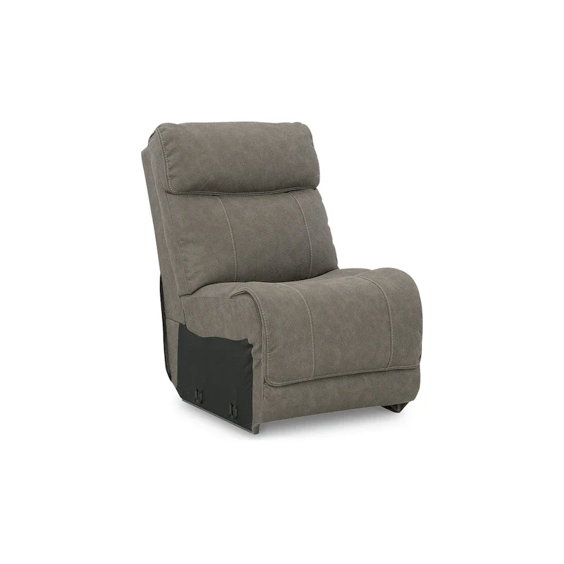 Signature Design by Ashley Starbot Gray 7-Piece Power Reclining Sectional - 112W x 112D x 42H