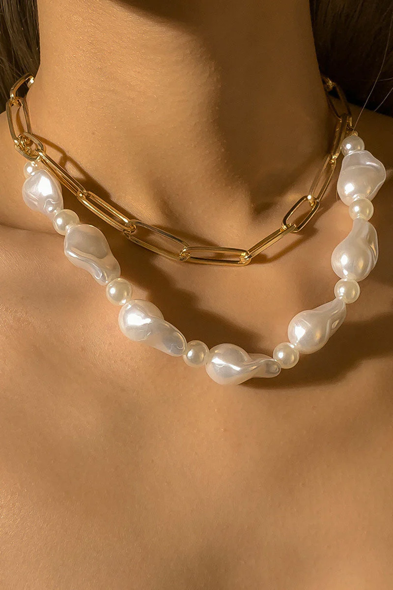 hulianfu Fashion  Simplicity Geometric Split Joint Necklaces - Deanwangkt