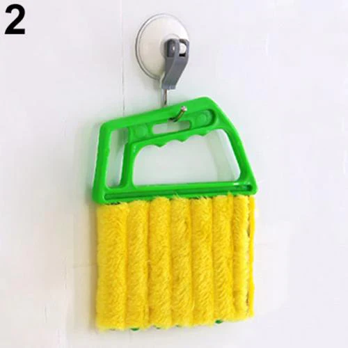 HULIANFU Microfibre Venetian Blind Cleaner Window Conditioner Duster Shutter Clean Brush washable venetian blind blade cleaning cloth - Deanwangkt