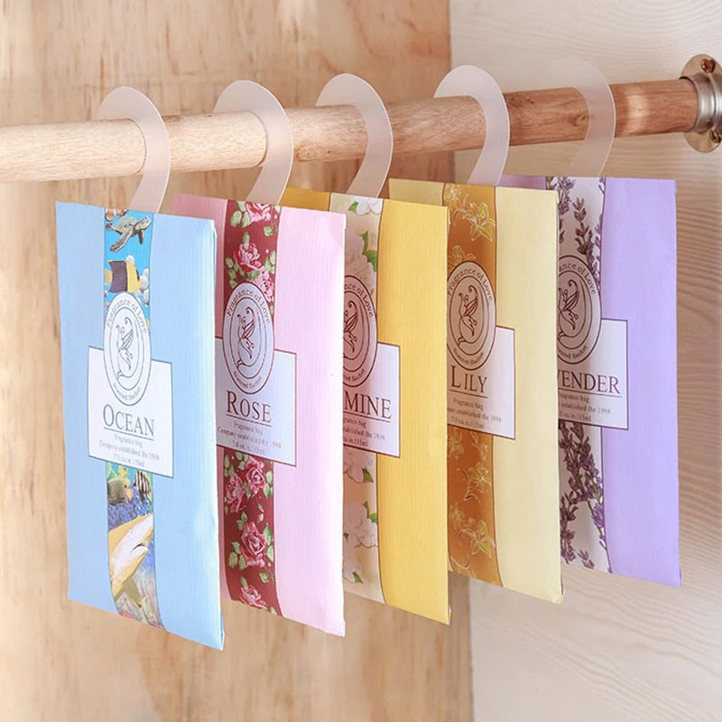 HULIANFU QDRR Home Fragrance Sachets Moth Mildew Proofing Aromatherapy Bag Fragrance Sachet Wardrobe Air Freshening Closet Anti Pest - Deanwangkt