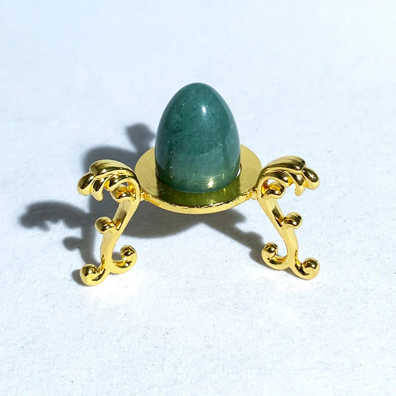 HULIANFU Natural Crystal Stone Egg Polished Agate Quartz Obsidian Minerale Jewelry Transfer Home Decoration Healing Craft DIY Gift Toy - Deanwangkt