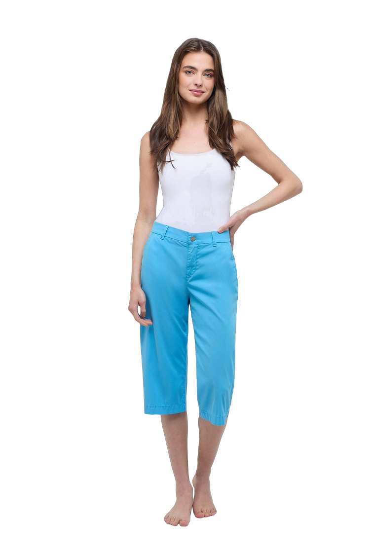 Caprihose mit Paspeltaschen – Rückansicht