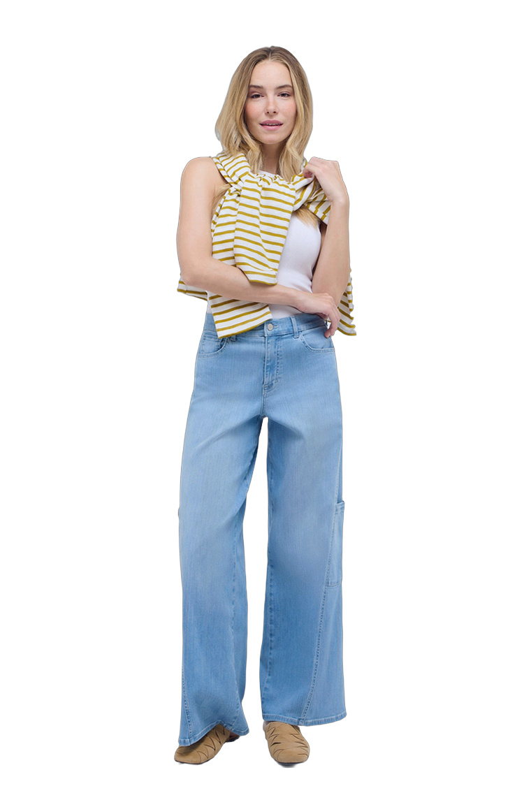 Cargohosen mit großen Taschen – Rückansicht