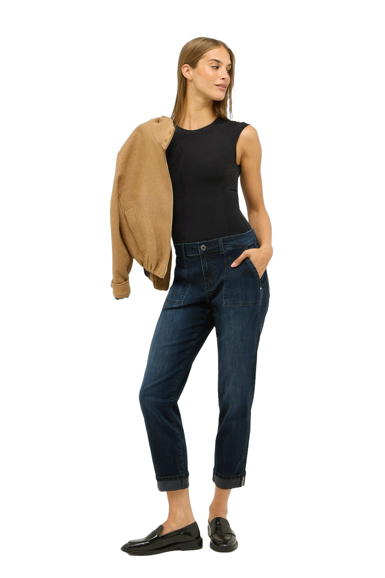 Cargo Jeans mit Cargo-Taschen – Rückansicht