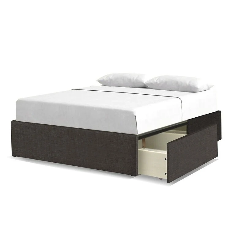 Mammoth Upholstered Platform 2 Drawer Storage Bed