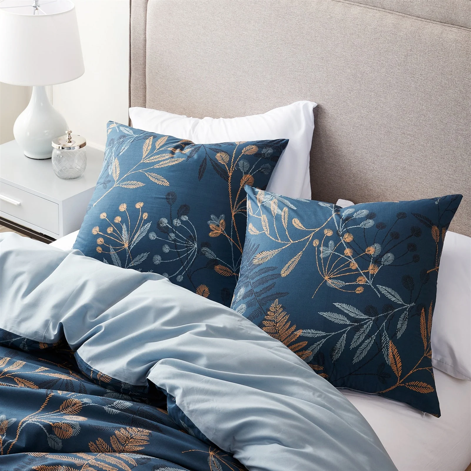 HULIANFU Topfinel Bedding Sets 100%Pure Cotton Soft Comforter Pattern Duvet Cover Pillow Shams Bedding Cover Double Single 3 PCS Bed Set - Deanwangkt
