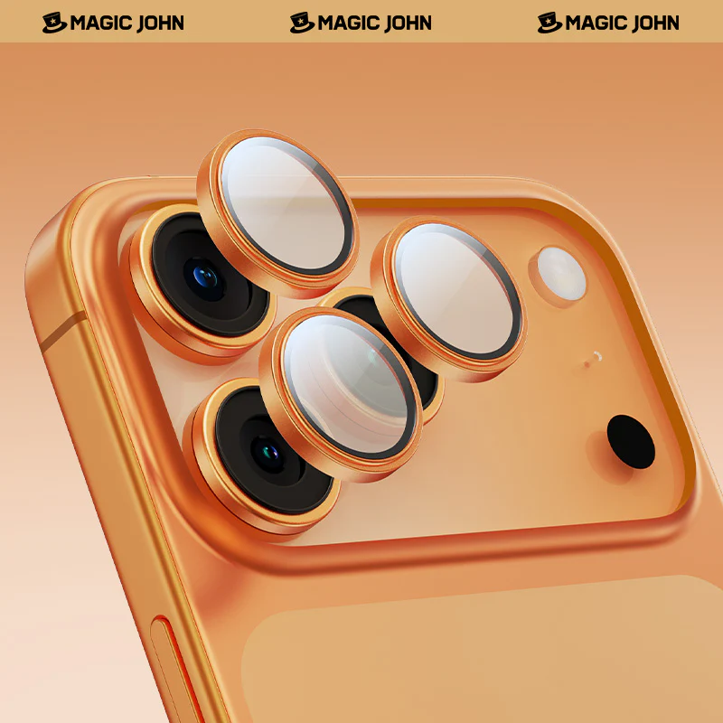 MAGIC JOHN Camera Lens Protector For iPhone 11/12/13/14/15/16/17 Series
