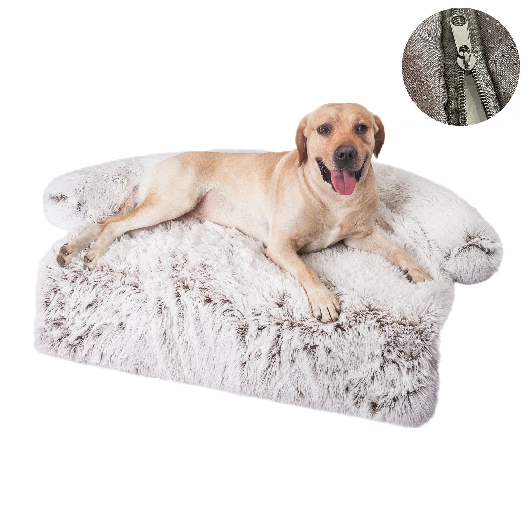 HULIANFU Washable Pet Sofa Dog Bed Calming Bed For Large Dogs Sofa Blanket Winter Warm Cat Bed Mat Couches Car Floor Furniture Protector - Deanwangkt