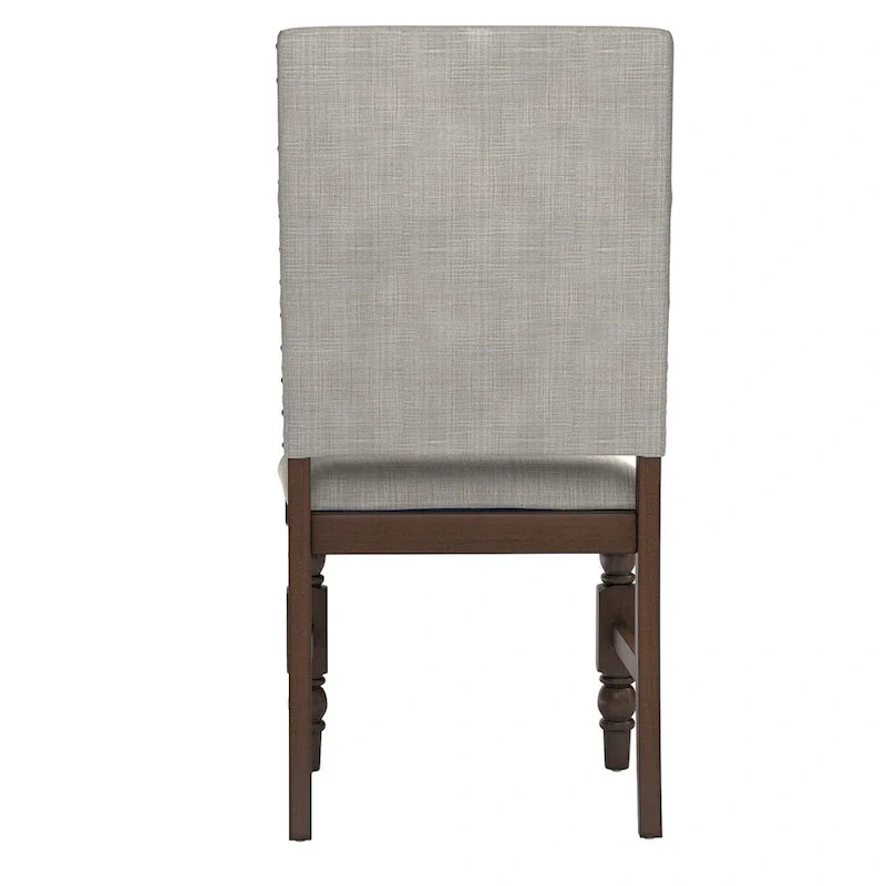 Flatiron Nailhead Upholstered Dining Chairs (Set of 2) by iNSPIRE Q Classic