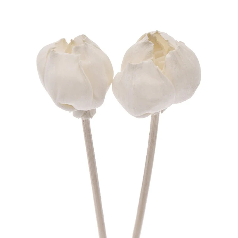 HULIANFU Primary Color Flower Shape No Fire Aromatherapy Rattan For Reed Diffuser Replacement Sticks Home Bathroom Decoration - Deanwangkt