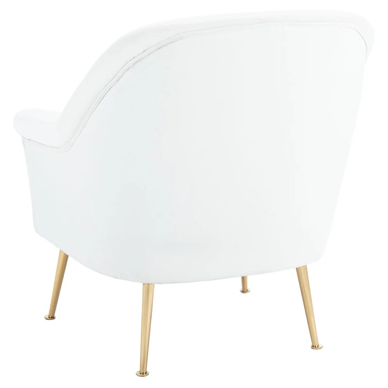 SAFAVIEH Edina Accent Chair - 29.5 W x 30.7 L x 32.9 H - 30Wx31Dx33H