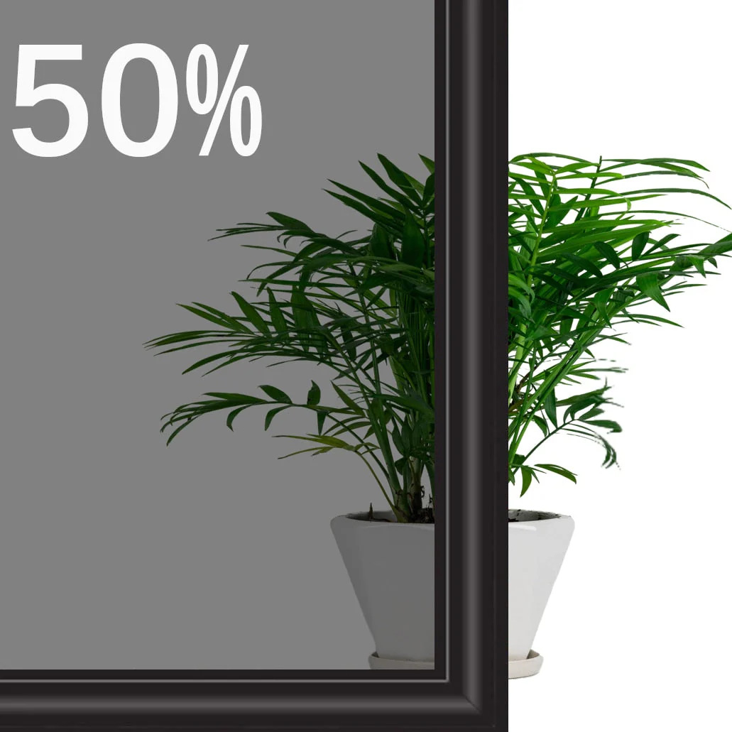 HULIANFU Width 40/50/60/70/80/90 cm Heat & UV Block Professional Window Tint Auto Car UV Protector Glass Sticker Sun Shade Window Film - Deanwangkt