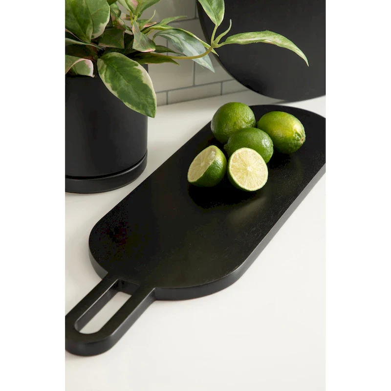 Kate and Laurel Staven 2 Piece Wood Serving Board Set