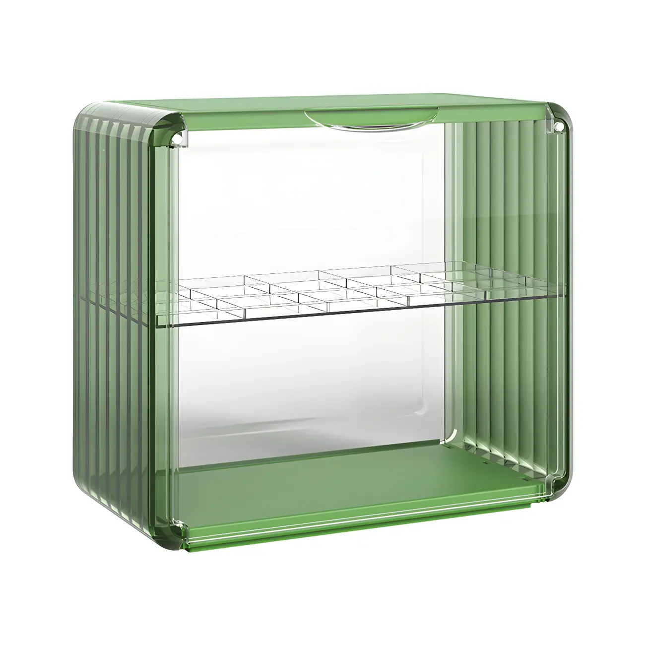 Acrylic Display Cabinet with Glass-like Panel