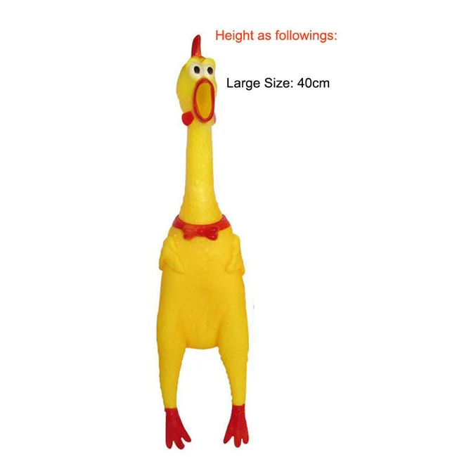 HULIANFU Pets Dog Toys Screaming Chicken Squeeze Sound Toy Dog Squeaker Chew Training Pet Products Resistant Pig Puppies Small Dogs Toys - Deanwangkt