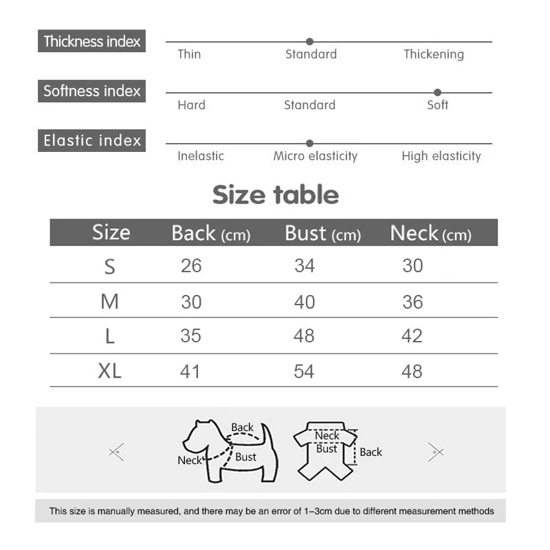 HULIANFU Winter Fleece Pet Dog Clothes Puppy Clothing French Bulldog Coat Pug Costumes Jacket For Small Dogs Chihuahua Vest Yorkie Kitten - Deanwangkt