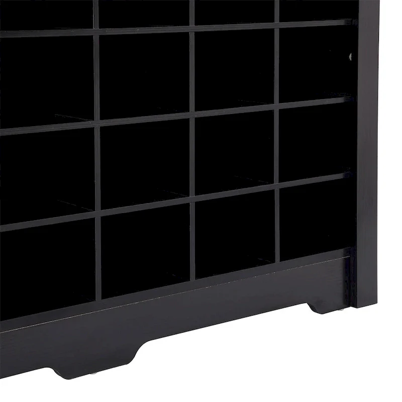 Merax Sleek Design 24 Shoe Cubby Console
