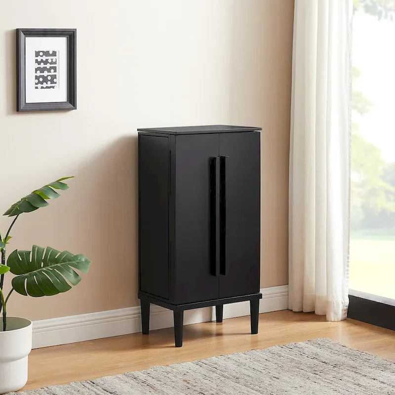 Keeler Wooden 7-Drawer Jewelry Armoire