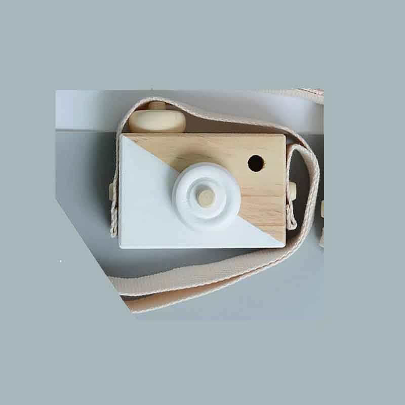 HULIANFU Nordic European Style Camera Toys Baby Kids Room Decor Furnishing Articles Child Christmas Birthday Wood Gifts - Deanwangkt