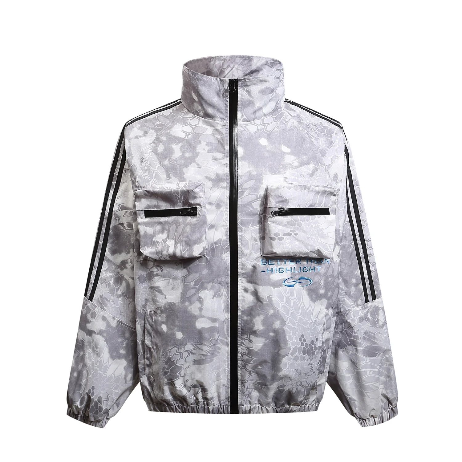 K07-Mankun popular autumn and winter new n retro street trendy trench coat trendy snow multi-pocket jacket jacket - Deanwangkt