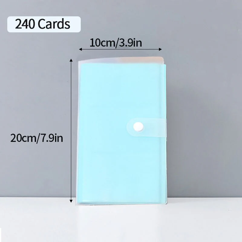 HULIANFU Photocard Holder Collection Album Idol Chasing Star Binder Photocards Collection Book Large-capacity Ticket Card Book Card Bag - Deanwangkt