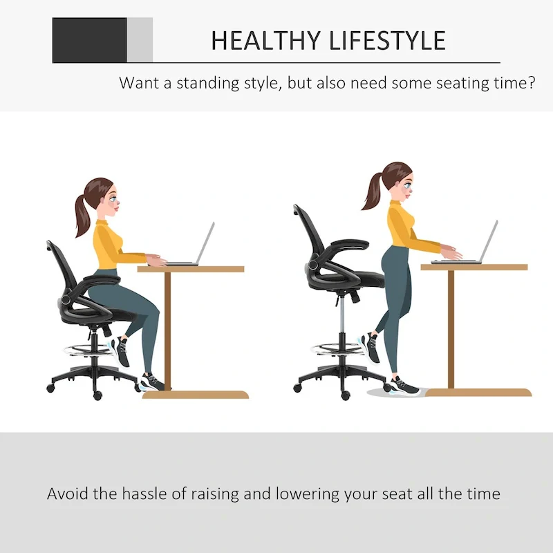Office Chair with Lumbar Support
