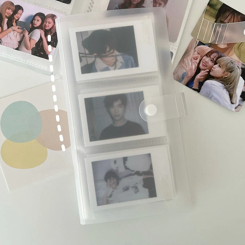 HULIANFU Photocard Holder Collection Album Idol Chasing Star Binder Photocards Collection Book Large-capacity Ticket Card Book Card Bag - Deanwangkt