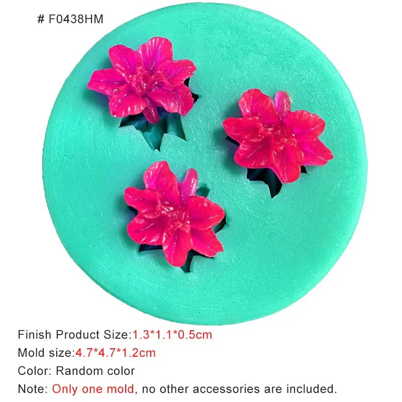 HULIANFU New Mini Flowers Series Silicone Mold DIY Handmade Fondant Cake Baking Chocolate Sugar Cake Tool Resin Polymer Clay Making Mould - Deanwangkt