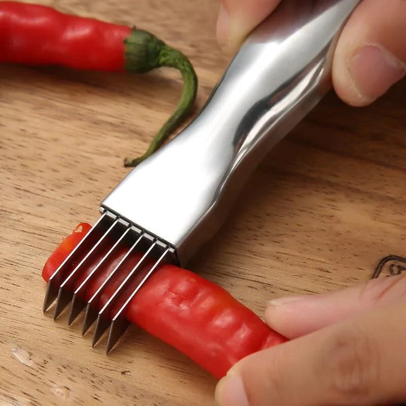 HULIANFU Onion Garlic Vegetable Cutter Knife Cut Onions Garlic Tomato Device Shredders Slicers Kitchen Accessories Cooking Tools - Deanwangkt