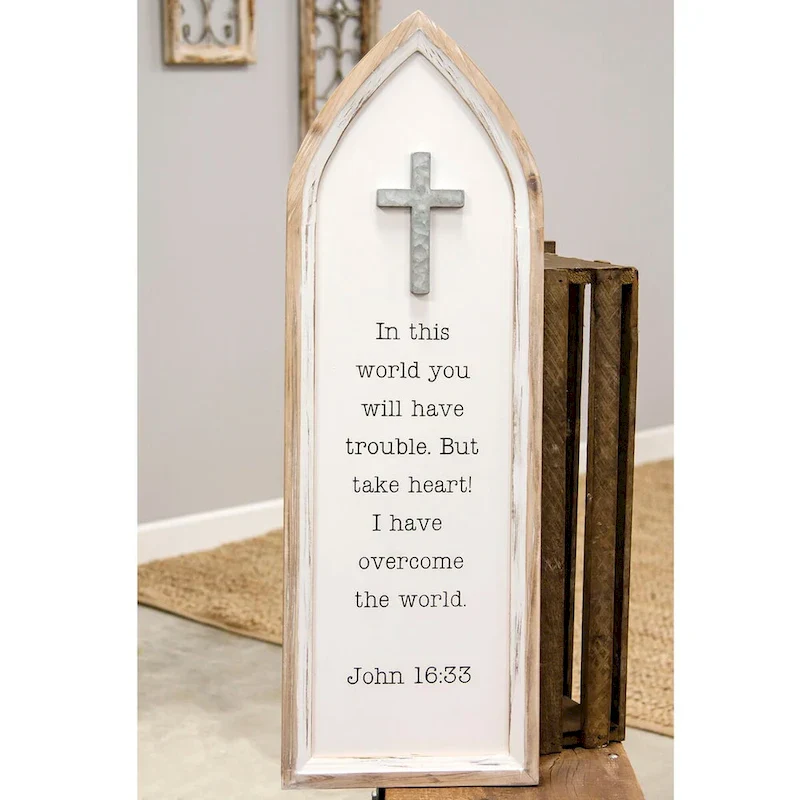 John 16 Cathedral Arch Sign