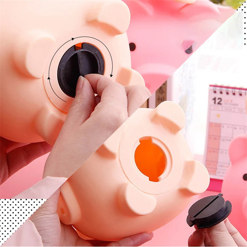 HULIANFU Small Piggy Bank Money Boxes Storage Kids Toys  Home Decor Money Saving Box Children Piggy Money Bank - Deanwangkt
