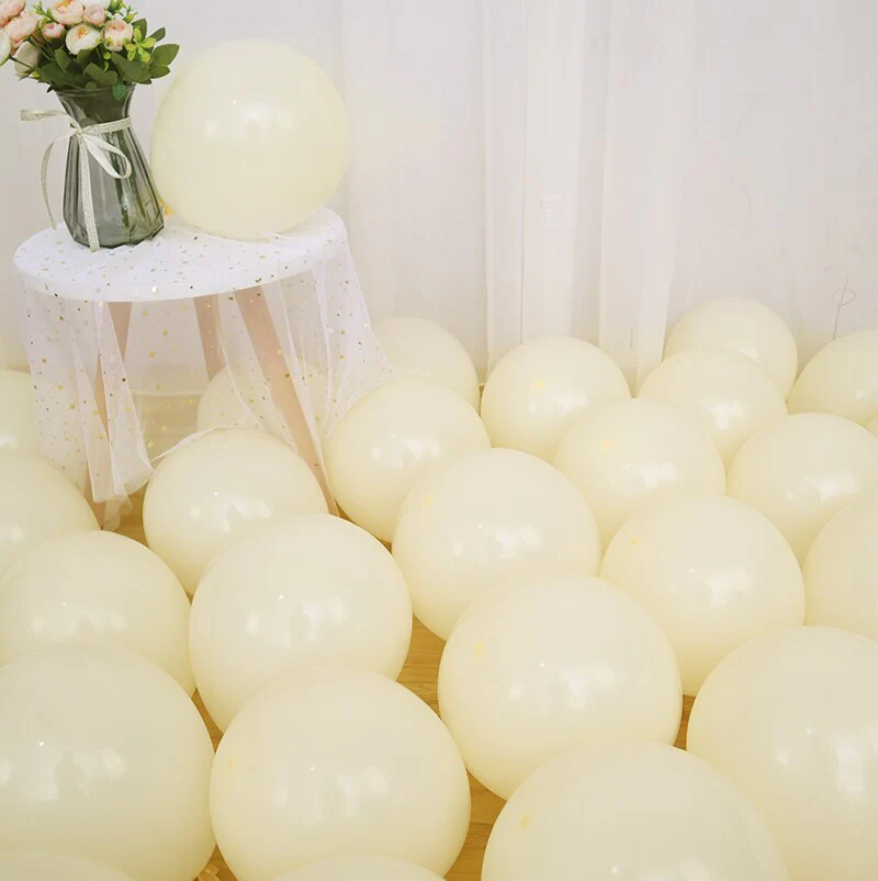 HULIANFU Latex Balloons 10 inch Large Helium Party Balloons for Wedding Birthday Party Supplies Ceremony Decorations 30/50/100 pcs - Deanwangkt