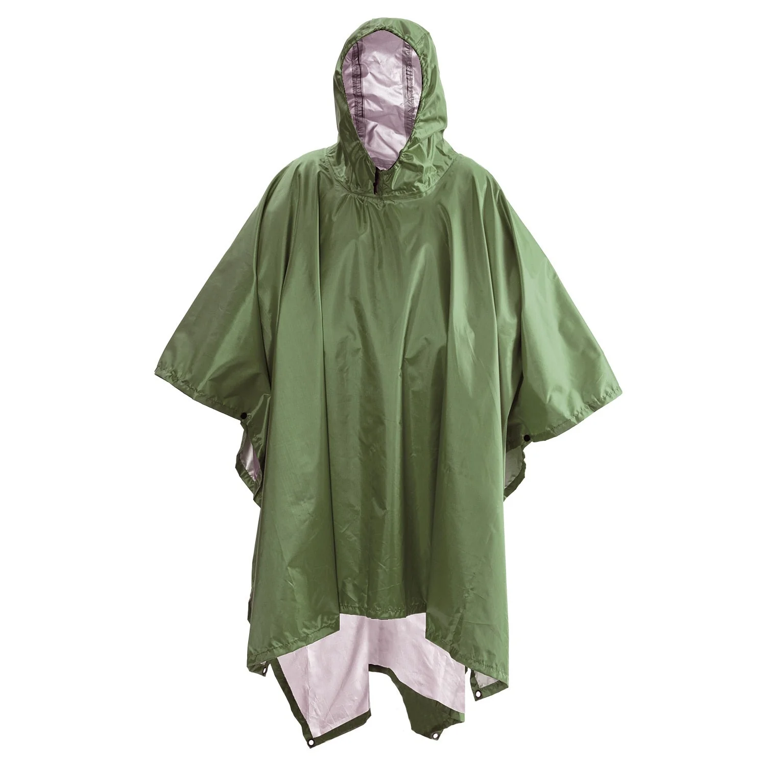 HULIANFU Portable Multifunctional 3 In 1 Rain Coat Hiking Camping Raincoat Poncho Mat Awning Durable Outdoor Activity Rain Gear Supplie - Deanwangkt