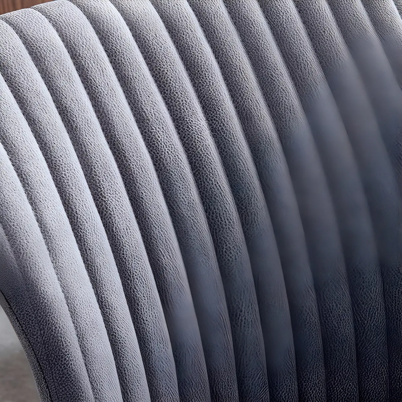 Industrial Dark Gray Armless Kitchen Dining Chairs