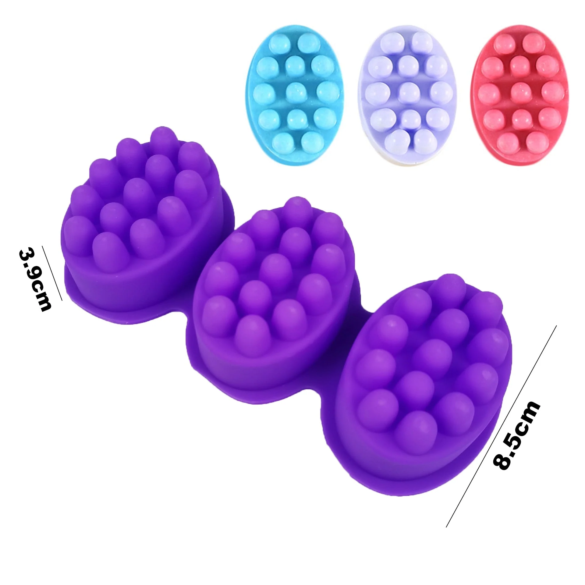 HULIANFU Silicone Molds for Soap Handmade Soap Mould Diy Round Cute Animal Fish Shape Making Soaps Candle Chocolate - Deanwangkt