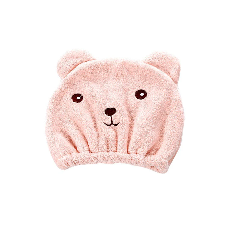 HULIANFU Quick Drying Microfiber Shower Cap Magic Hair Fast Drying Dryer Towel Bath Hat Dry Hair Cap Quick Drying Soft Turban Dry bonnet - Deanwangkt