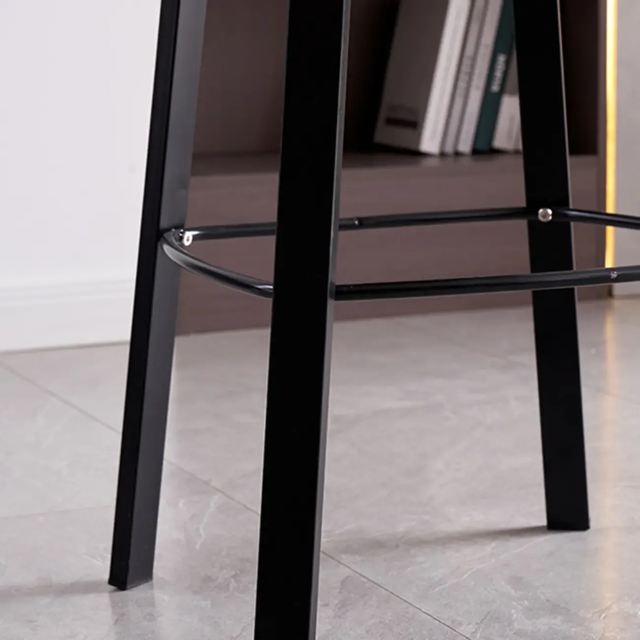 Bar Height Modern Plastic Armless Bar Stools